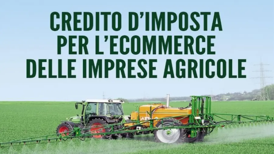 Credito d'imposta in Agricoltura per l'e-commerce